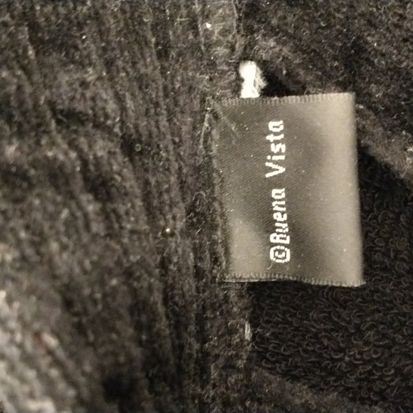 AIDA Turkish Cotton Black Wrap Robe Unisex Elton John Broadway Musical Chicago - Picture 8 of 14